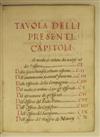 MANUSCRIPT Capitoli della Compag[ni]a di S[an]to Roccho. 1662